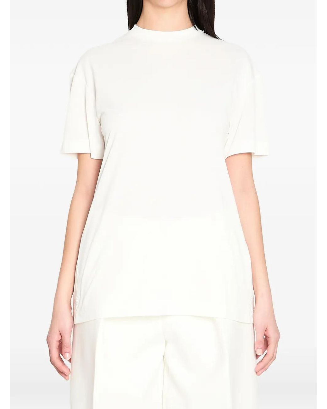 Jacquemus White The Ventadou Open Back Top