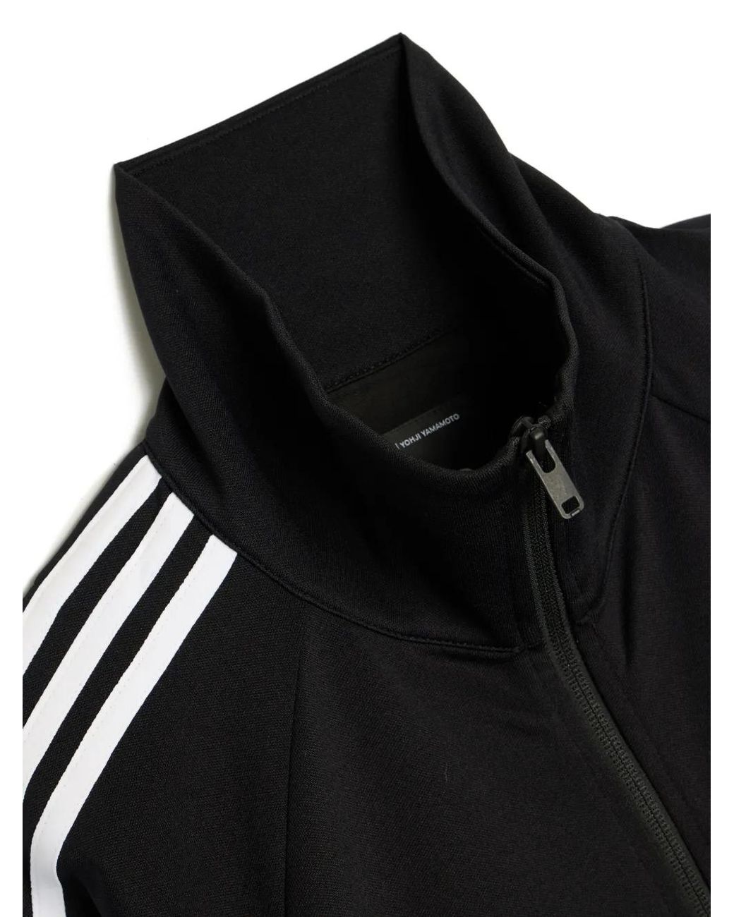 Y-3 Black 3-Stripes Full-Zip Track Jacket for men