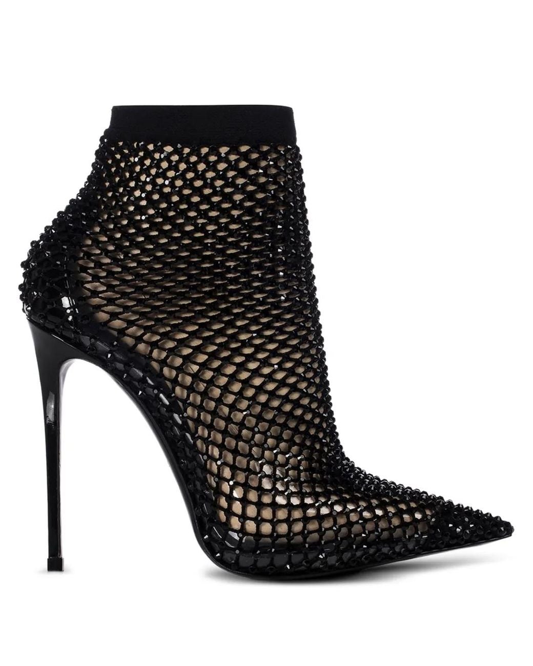 Le Silla Black Gilda 120Mm Ankle Boots