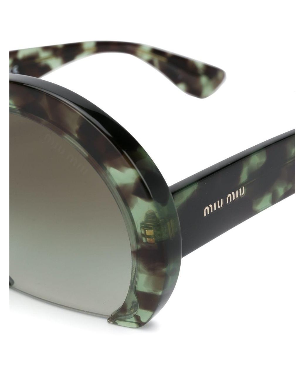 Dames Accessoires voor voor Zonnebrillen voor Miu Miu Zonnebril Met Oversized Montuur in het Roze 