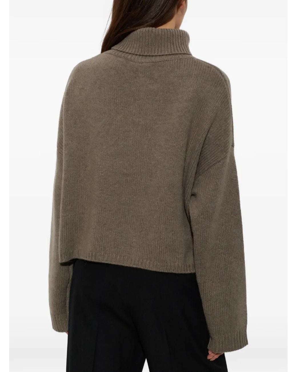 Lisa Yang Natural Zelrina Turtleneck Sweater