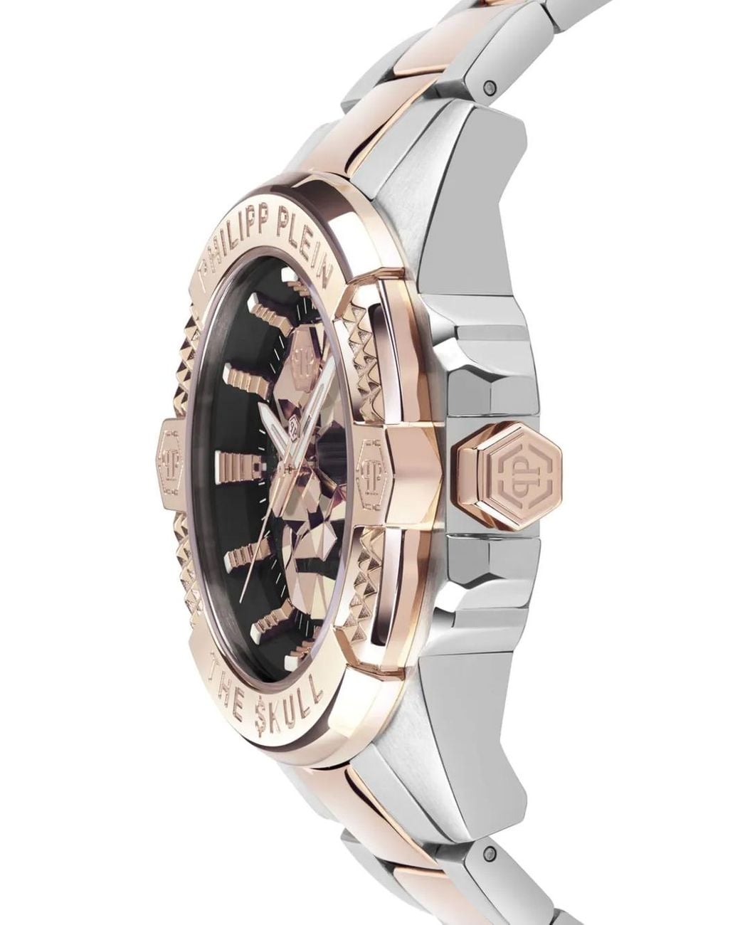 Philipp Plein White Montre The $Kull 44 Mm for men