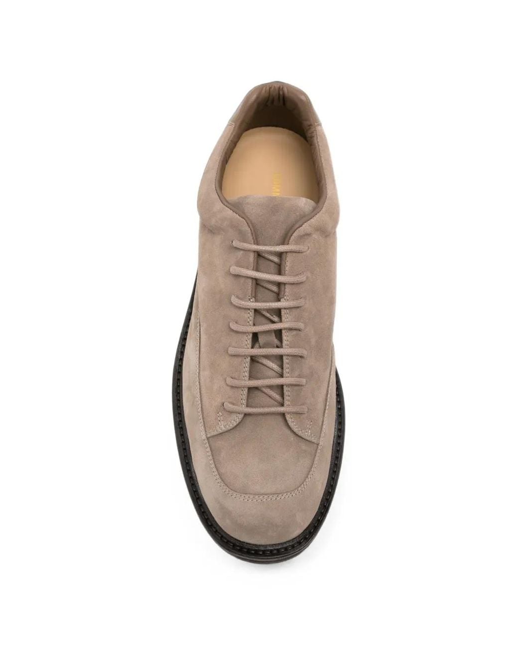 Common Projects Brown Suede Lug-Sole Lace Up Shoes for men