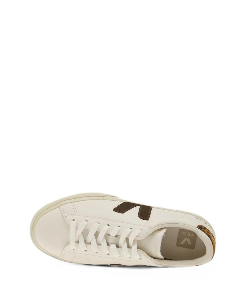 Veja White Campo Leather Camel Wild Country Sneakers