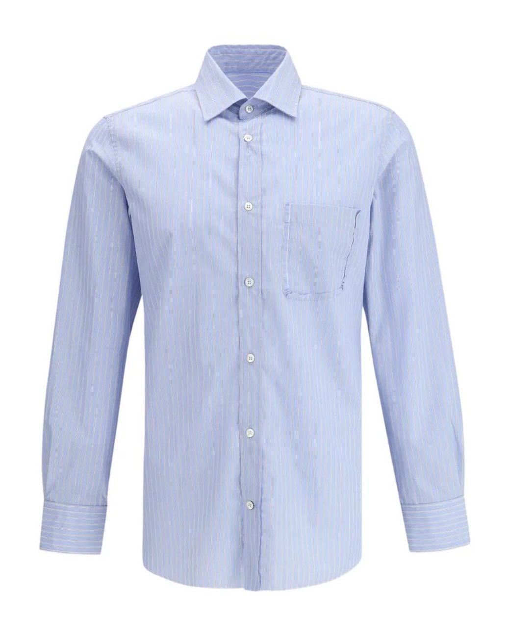 Maison Margiela Blue Shirts for men