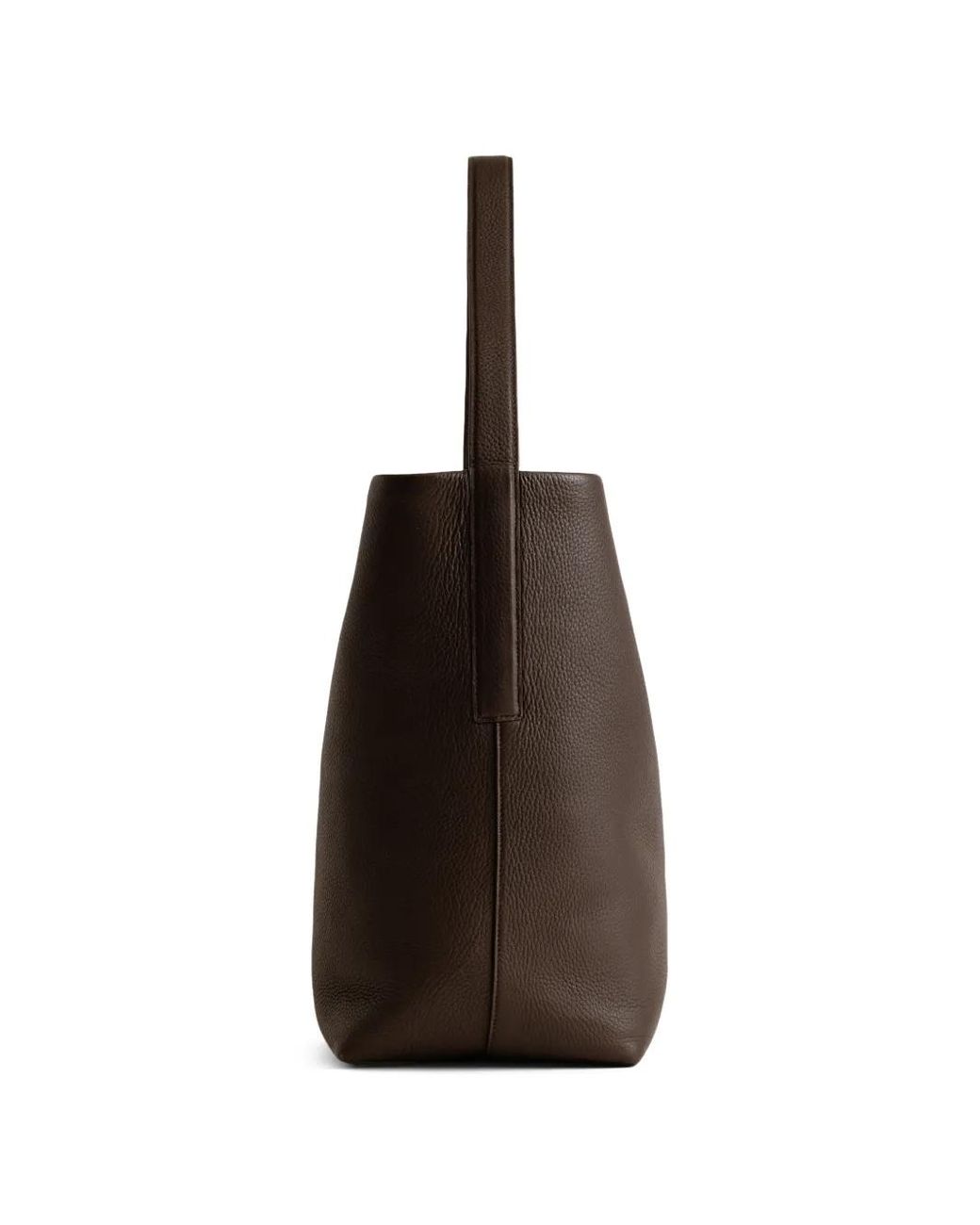 Yu Mei White Teresa Leather Tote Bag
