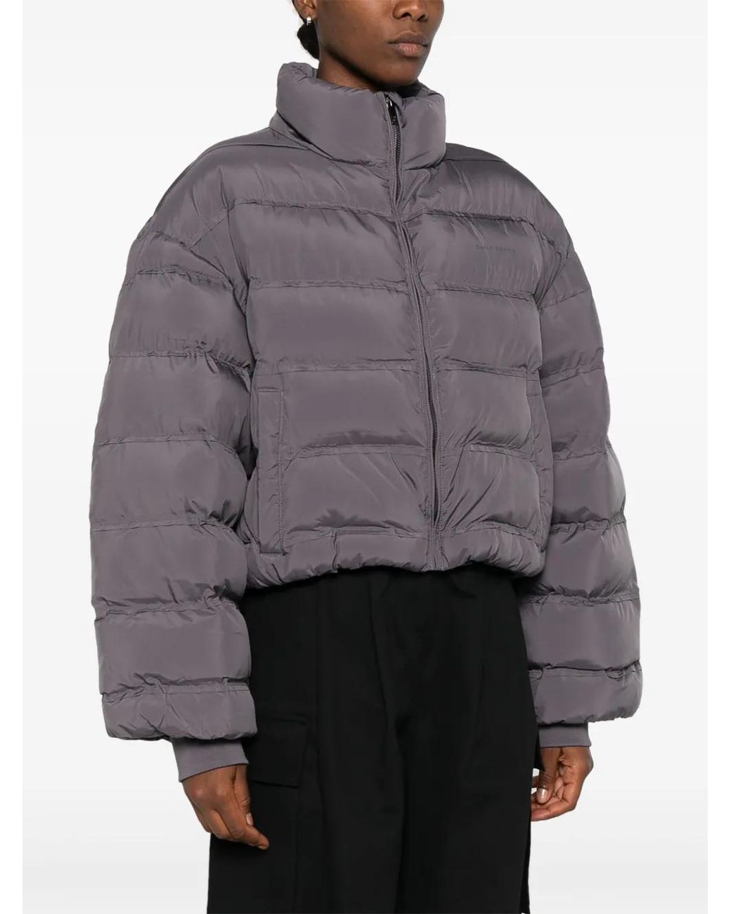 Daily Paper Gray Sela Puffer Jacket