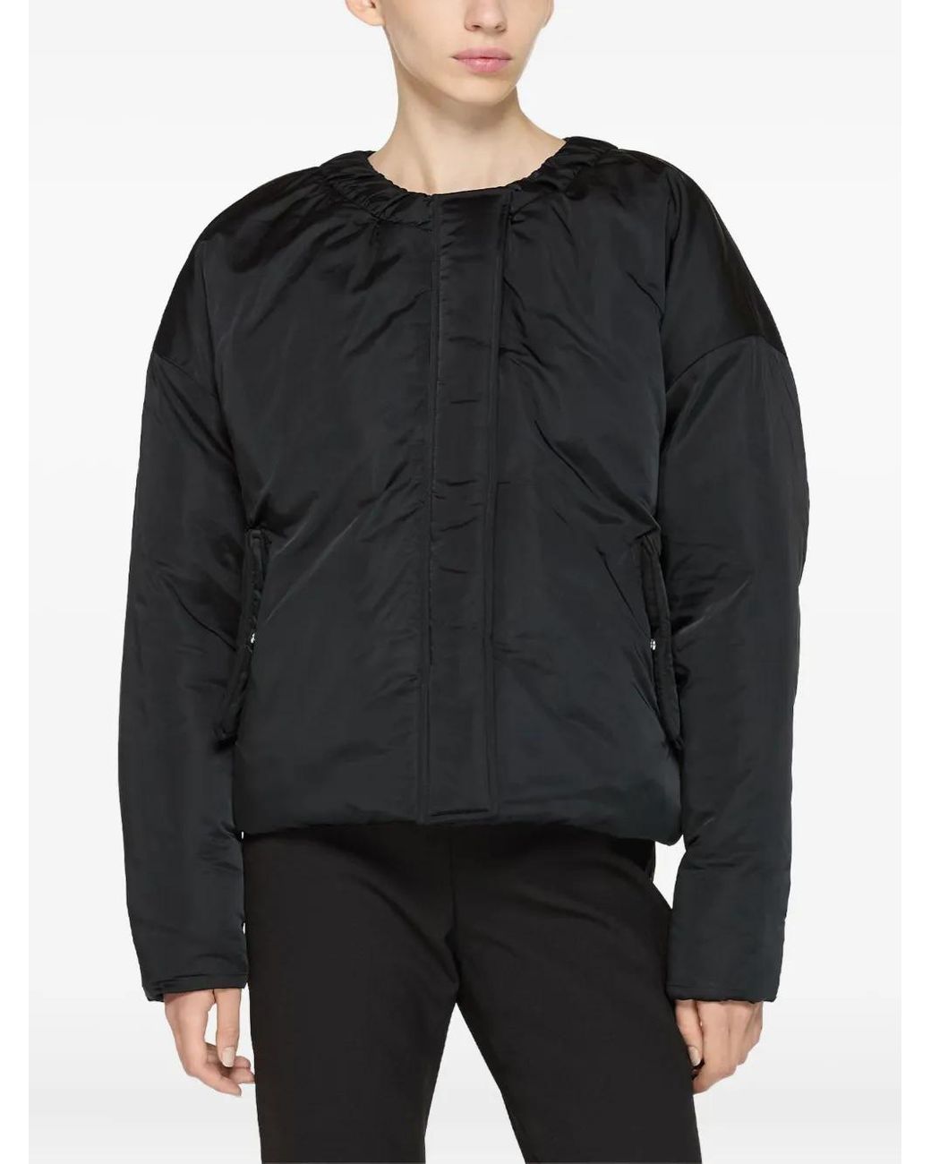 Paris Georgia Black Elevated Padded Jacket