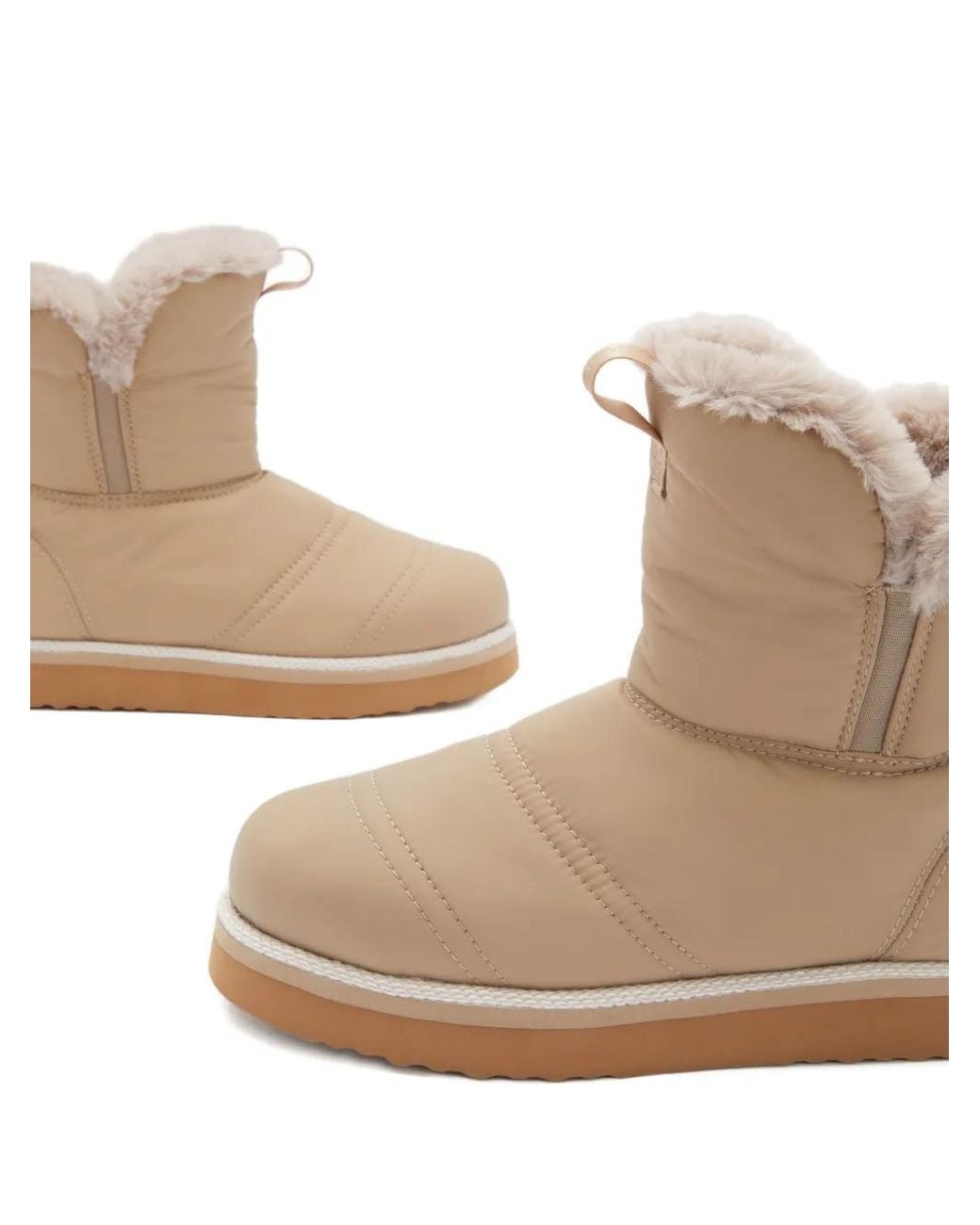 Odissi Natural Rose Lined Elasticated Boots