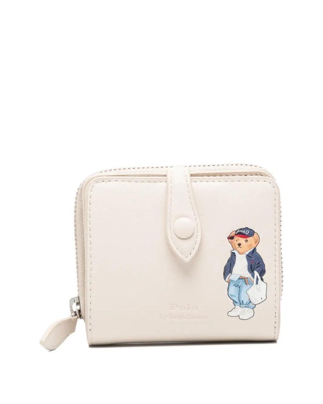Polo Ralph Lauren Natural "Spring Bear" Small Wallet