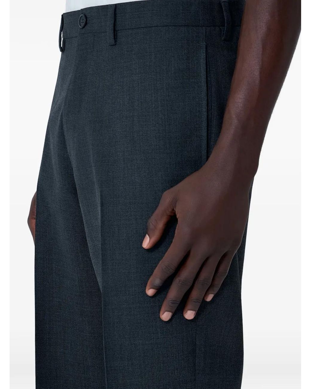 Prada Hose Mit Knöpfen in Blue für Herren