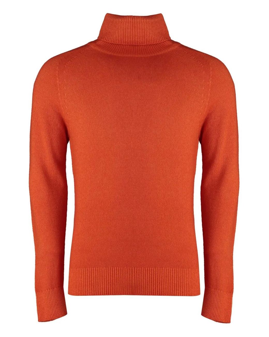 Pull À Col Roulé Malo pour homme en coloris Orange