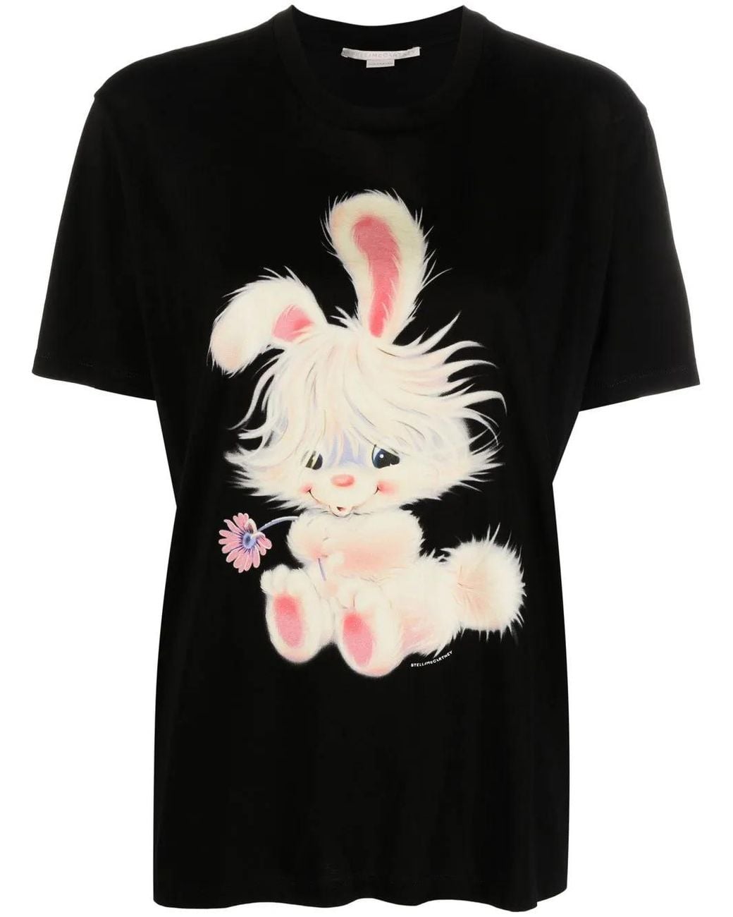 Stella McCartney Black Lunar New Year Short-Sleeved T-Shirt