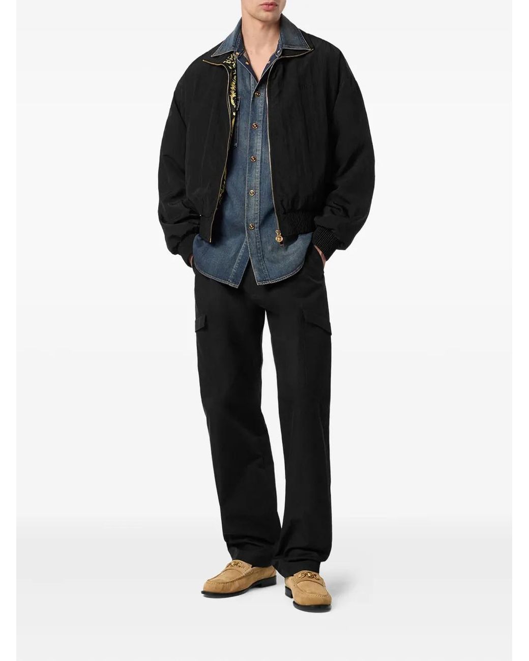 Versace Black Jacket for men