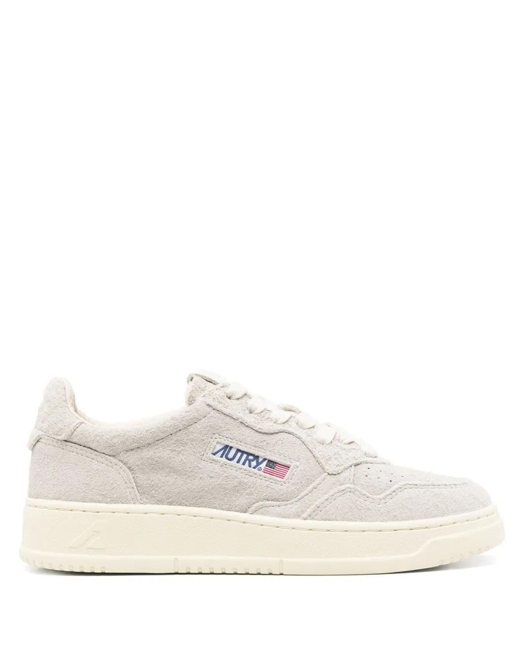 Autry White Medalist Low Wom Suede/47 Shoes