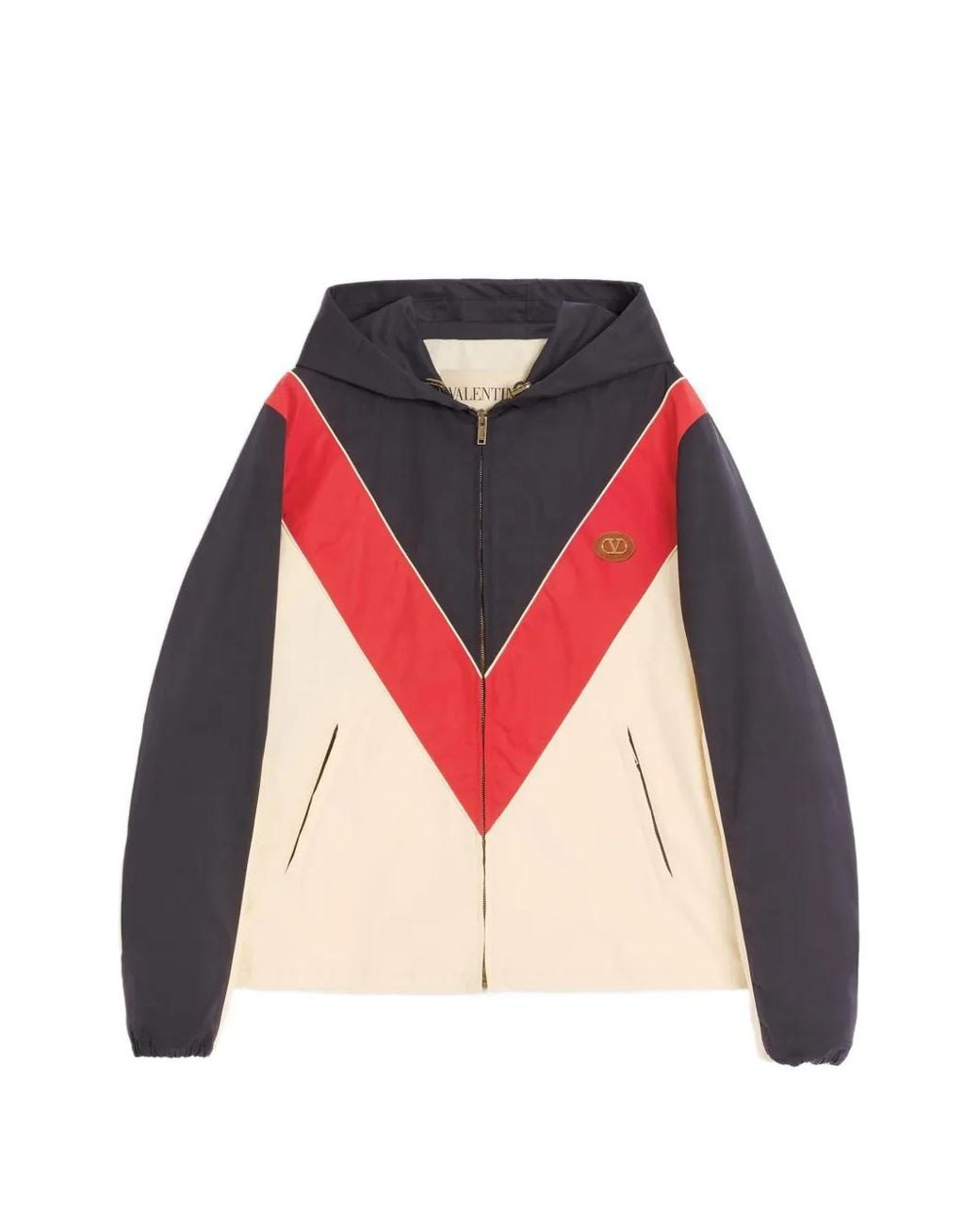 Valentino Garavani Red Vlogo Signature Windbreaker for men