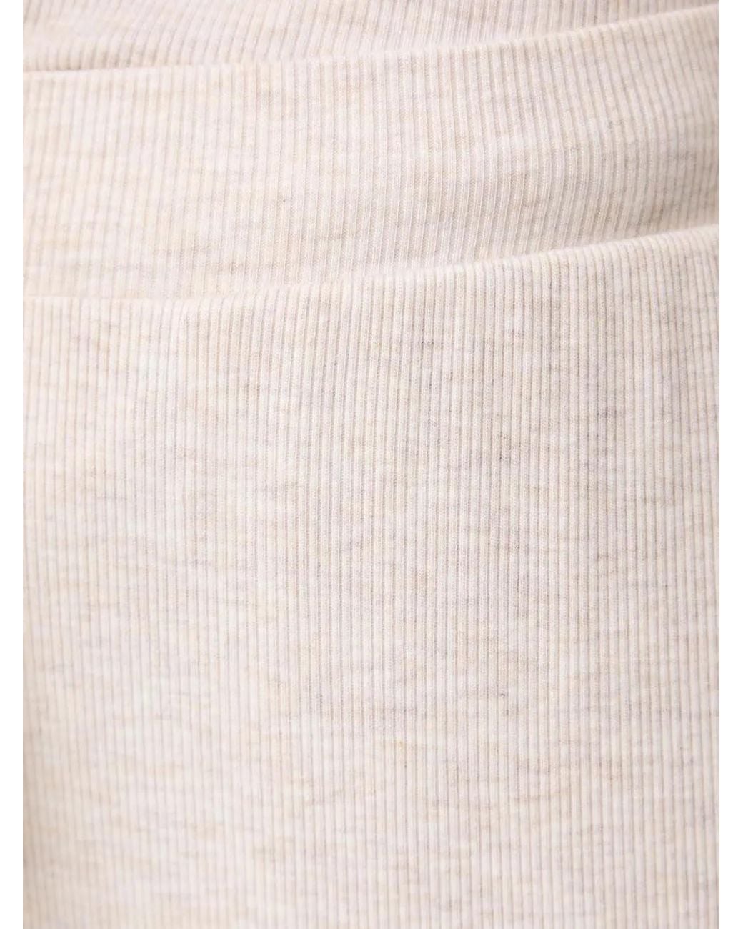 DKNY Natural Ribbed-Knit Pyjamas