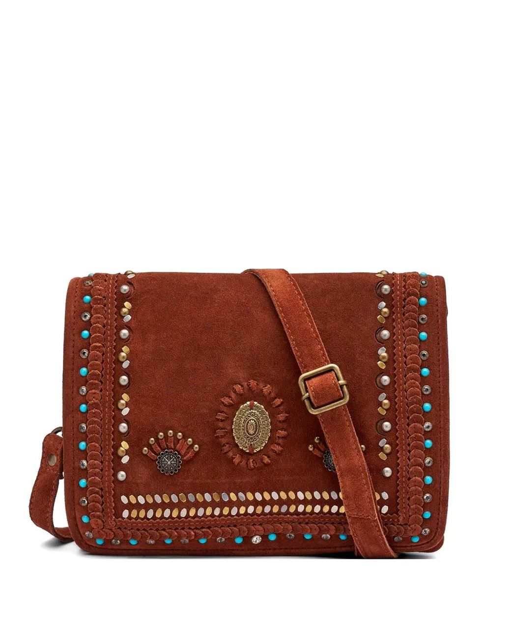 Frau Brown Pochette À Détails De Clous
