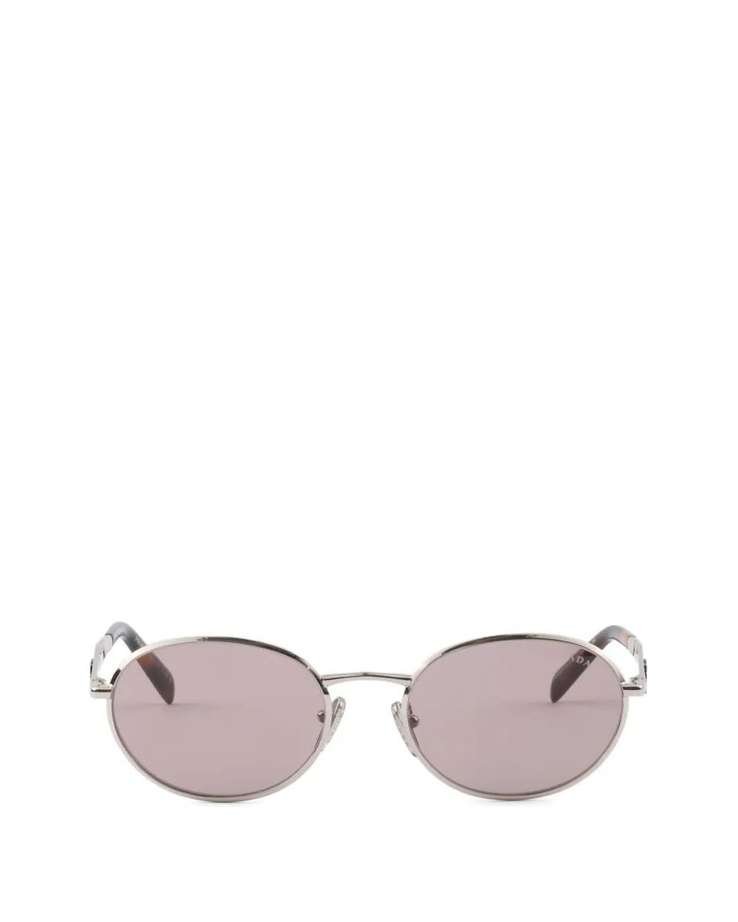 Prada Pink Sunglasses With Logo