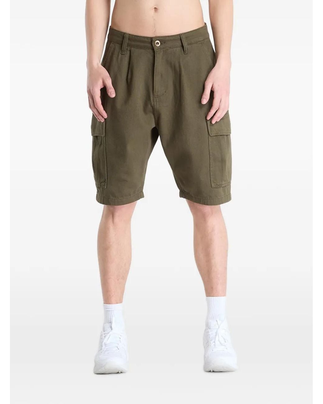 Alpha Industries Green Short Aircraft À Poches Cargo for men