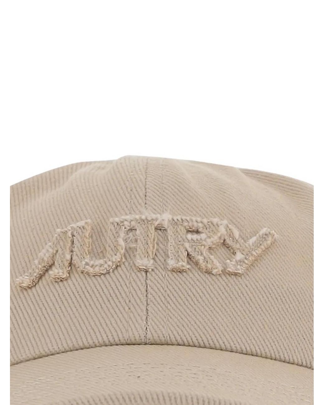Autry Natural Jute Cotton Baseball Cap for men