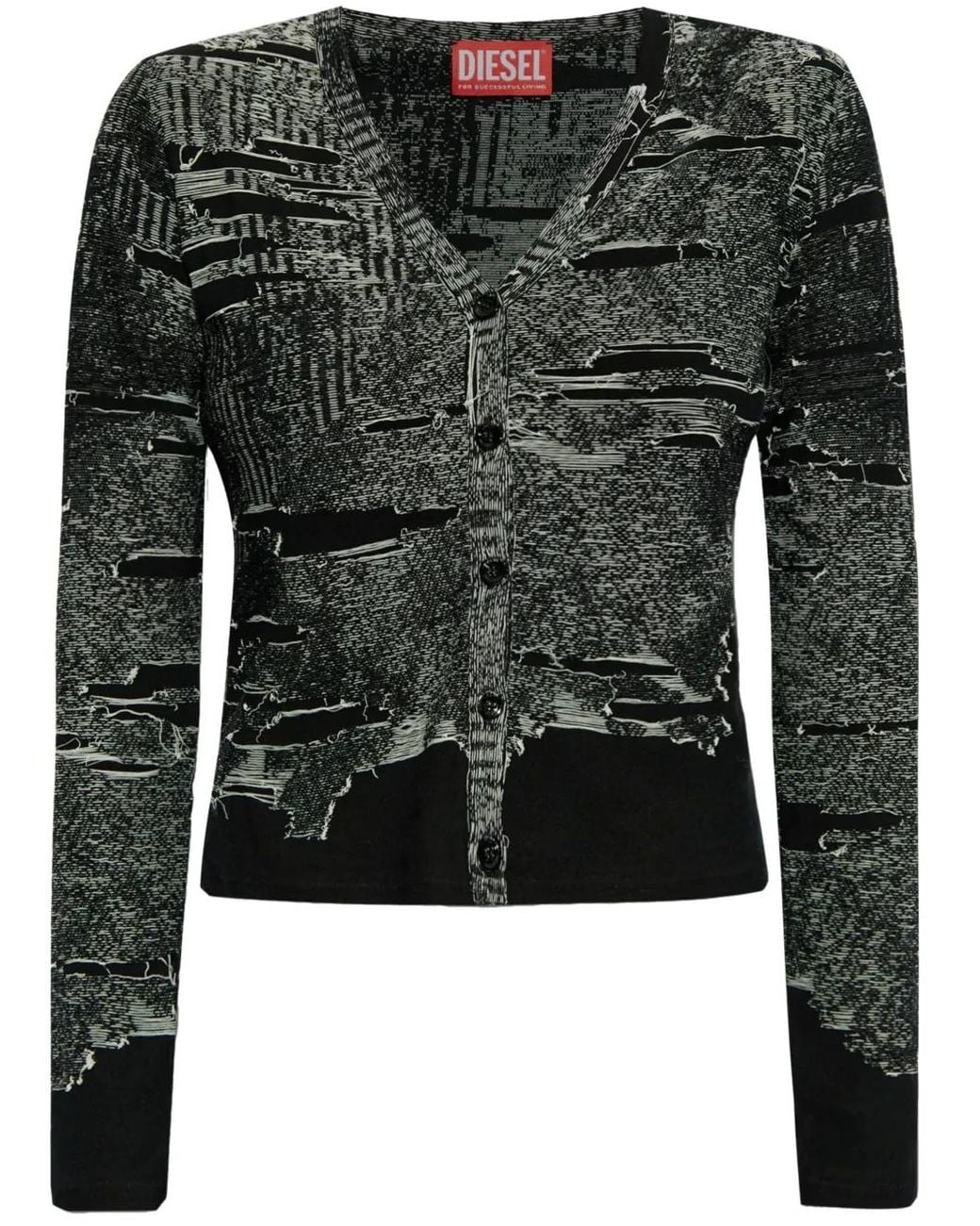 DIESEL Black M-Alima-L Cardigan