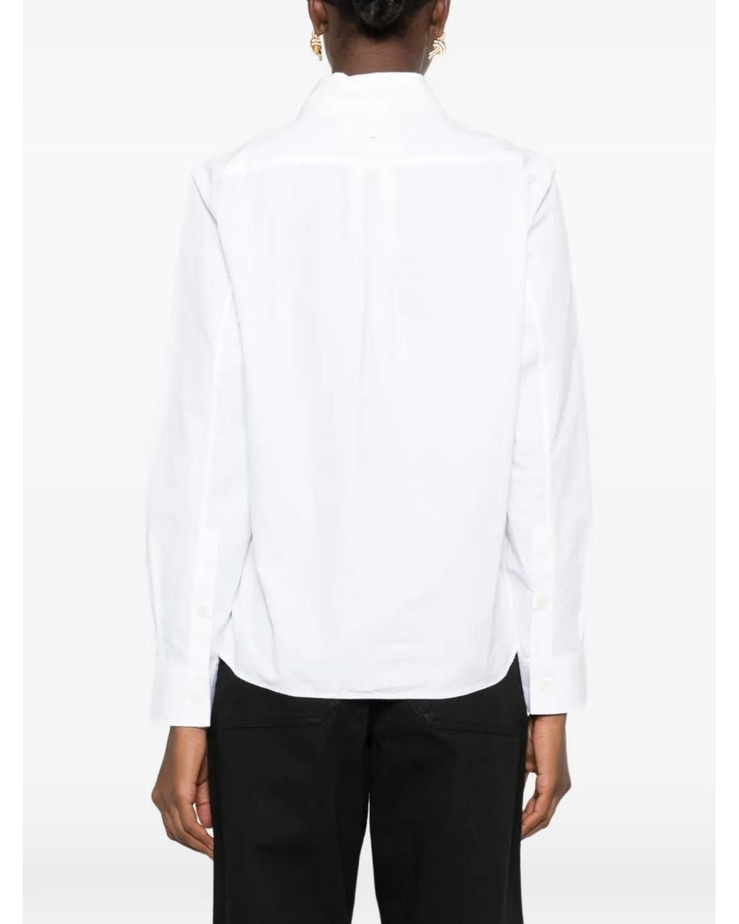 Margaret Howell Button-Down Overhemd in het White