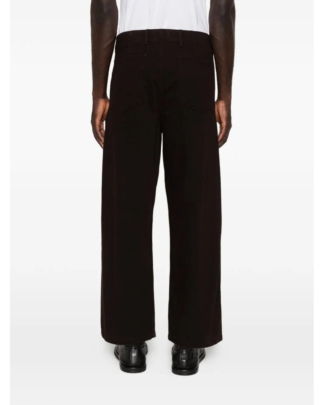 Sandro White Barrel Jeans for men
