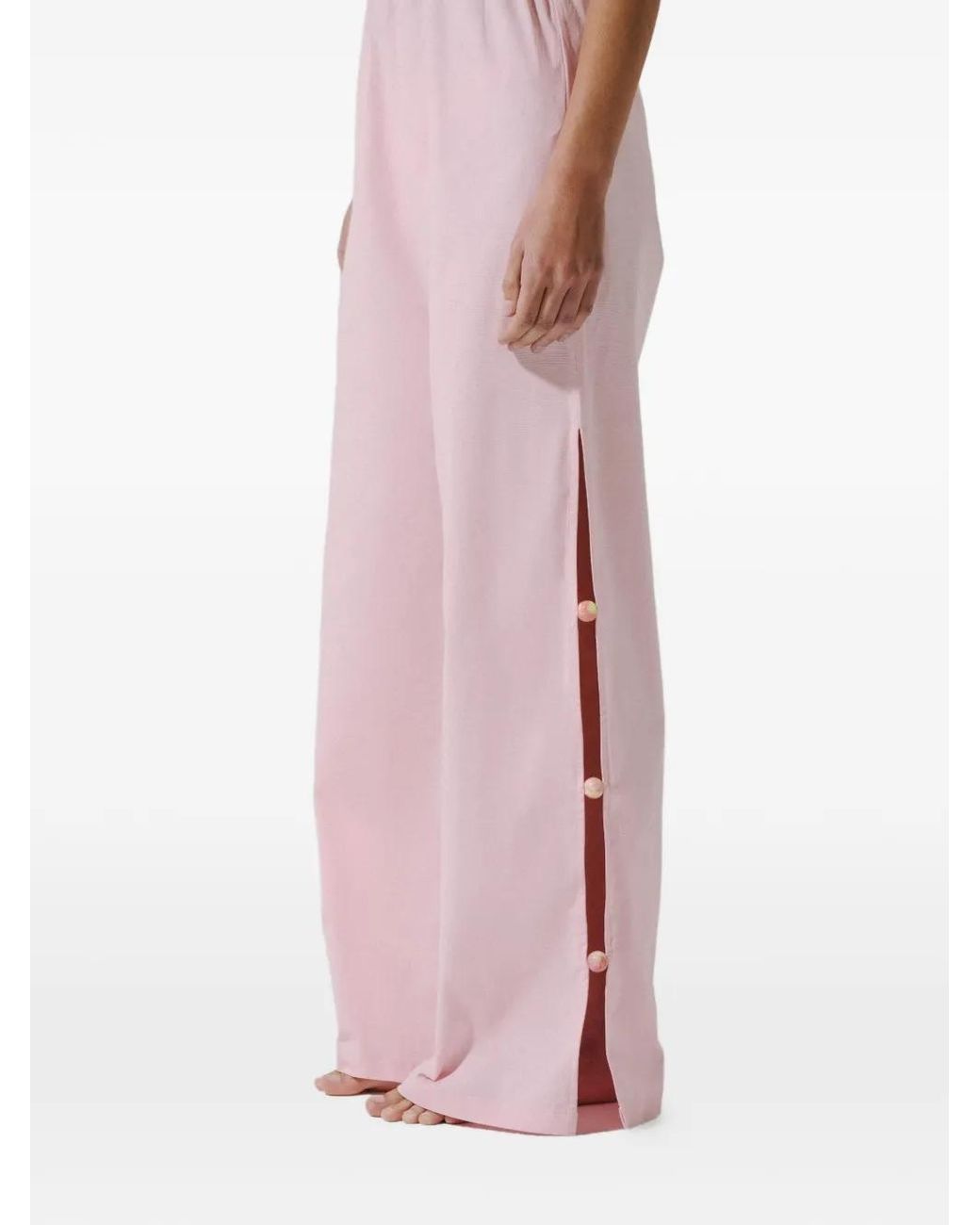 Baobab Pink Pantalon Wayra À Ornements