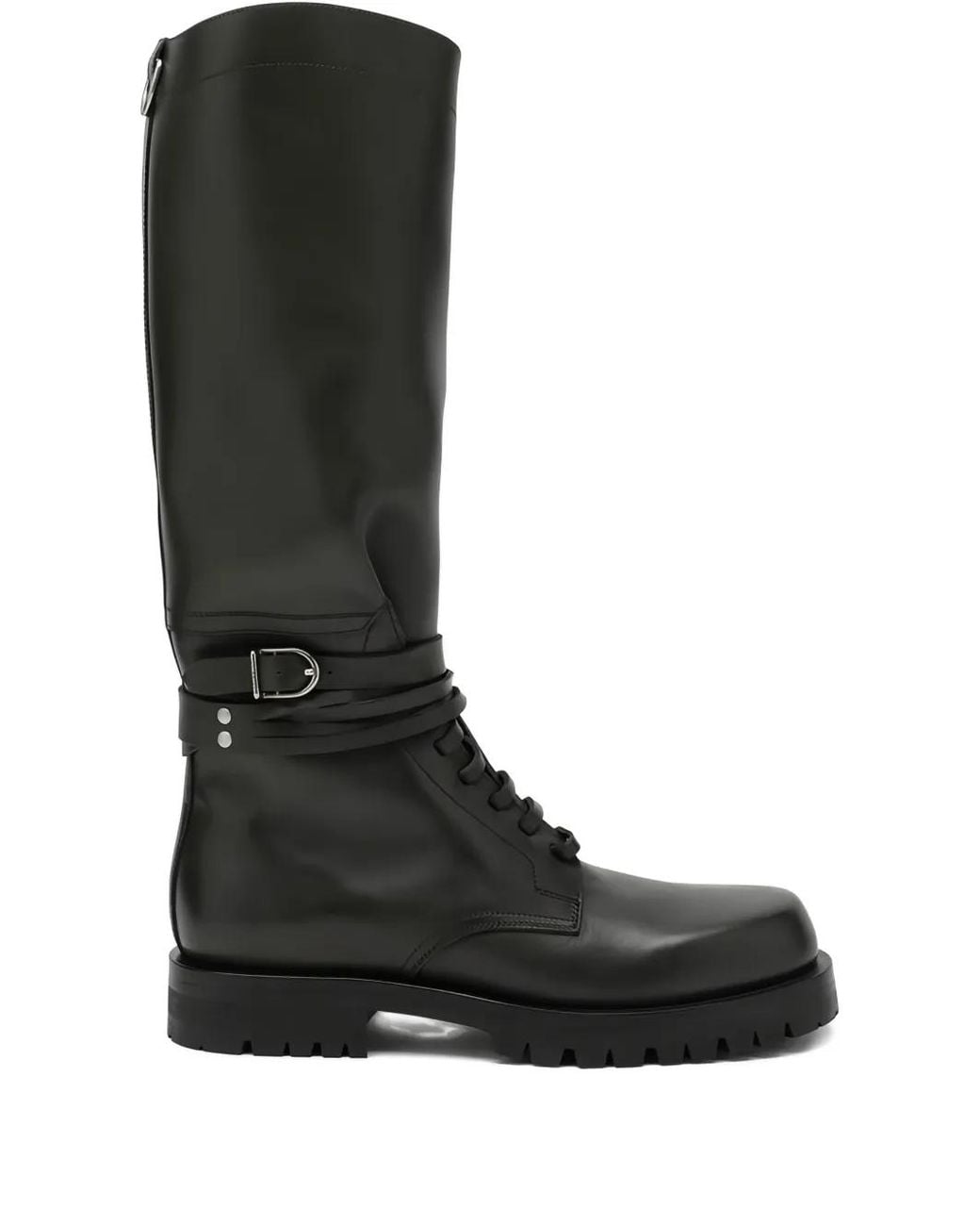 DURAZZI MILANO Black Buckle-Fastening Boots