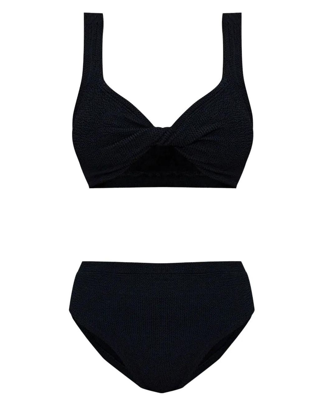 Hunza G Black Jamie Bikini Set