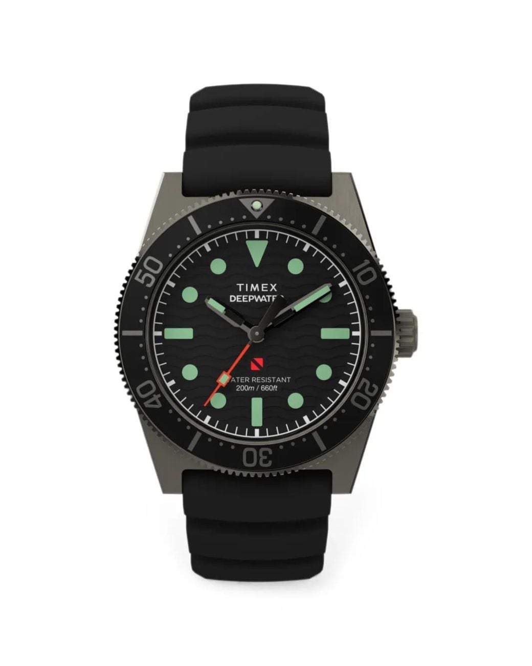 Timex Black Deepwater Reef 41Mm Watch for men