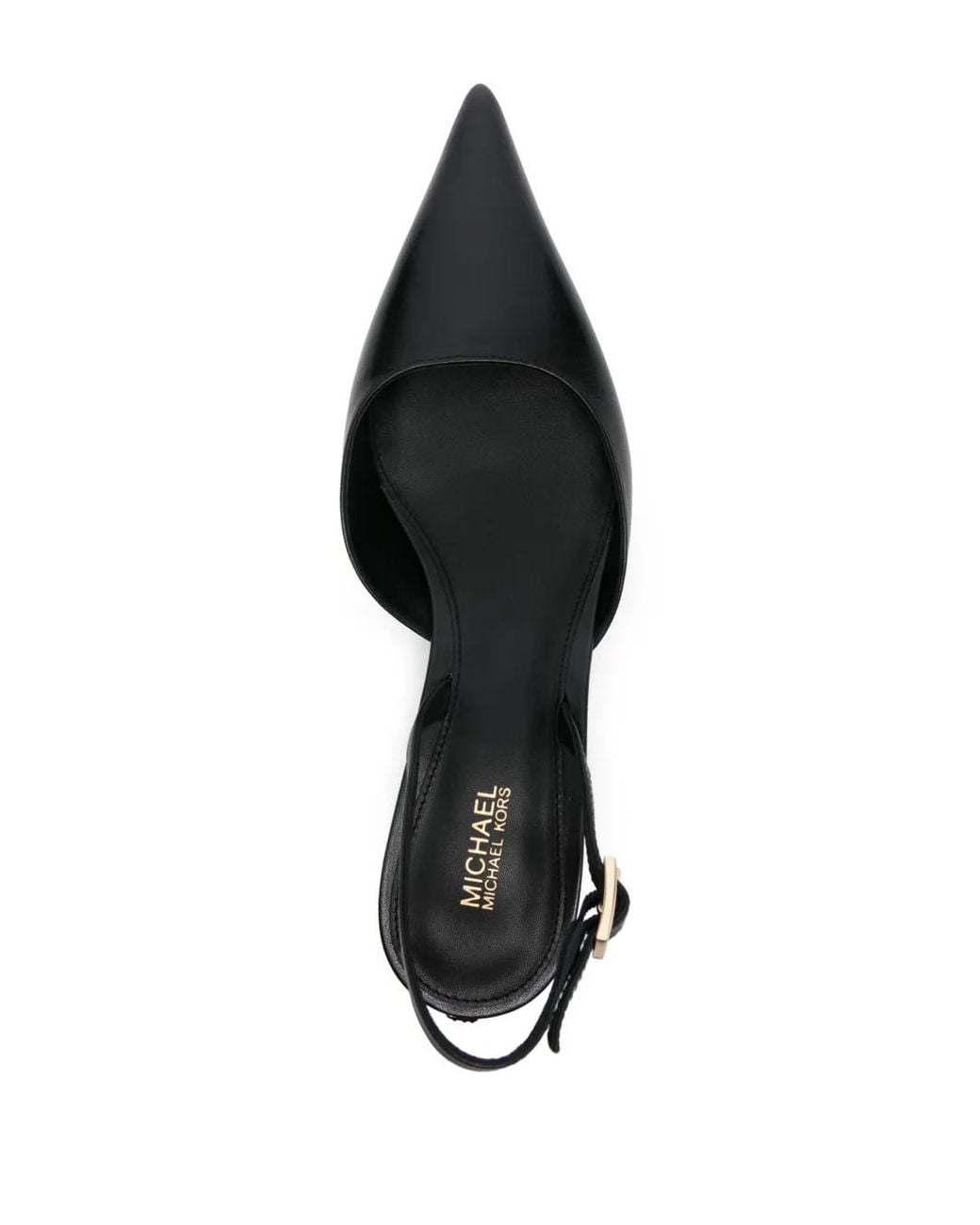 MICHAEL Michael Kors Black 40Mm Luna Slingback Pumps