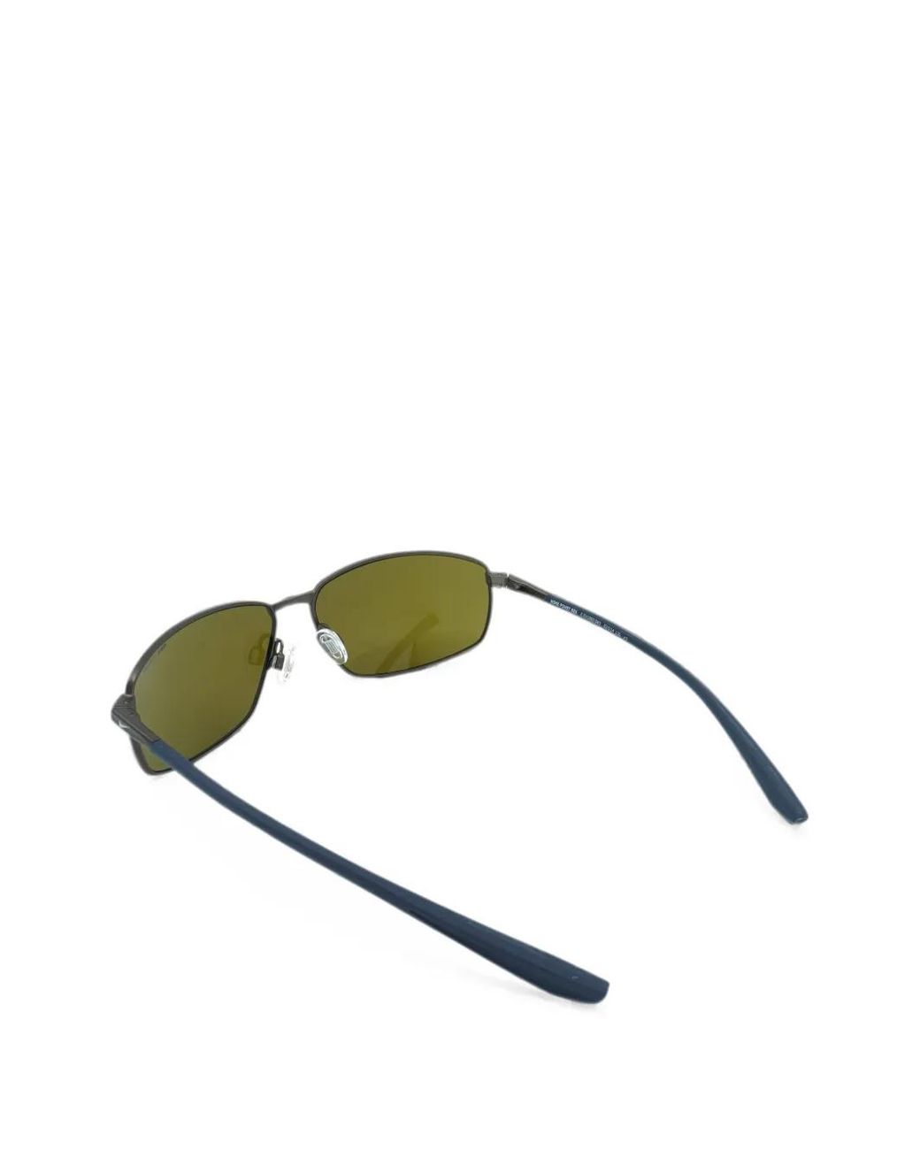 Nike Green Pivot Six E Rectangle-Frame Sunglasses for men