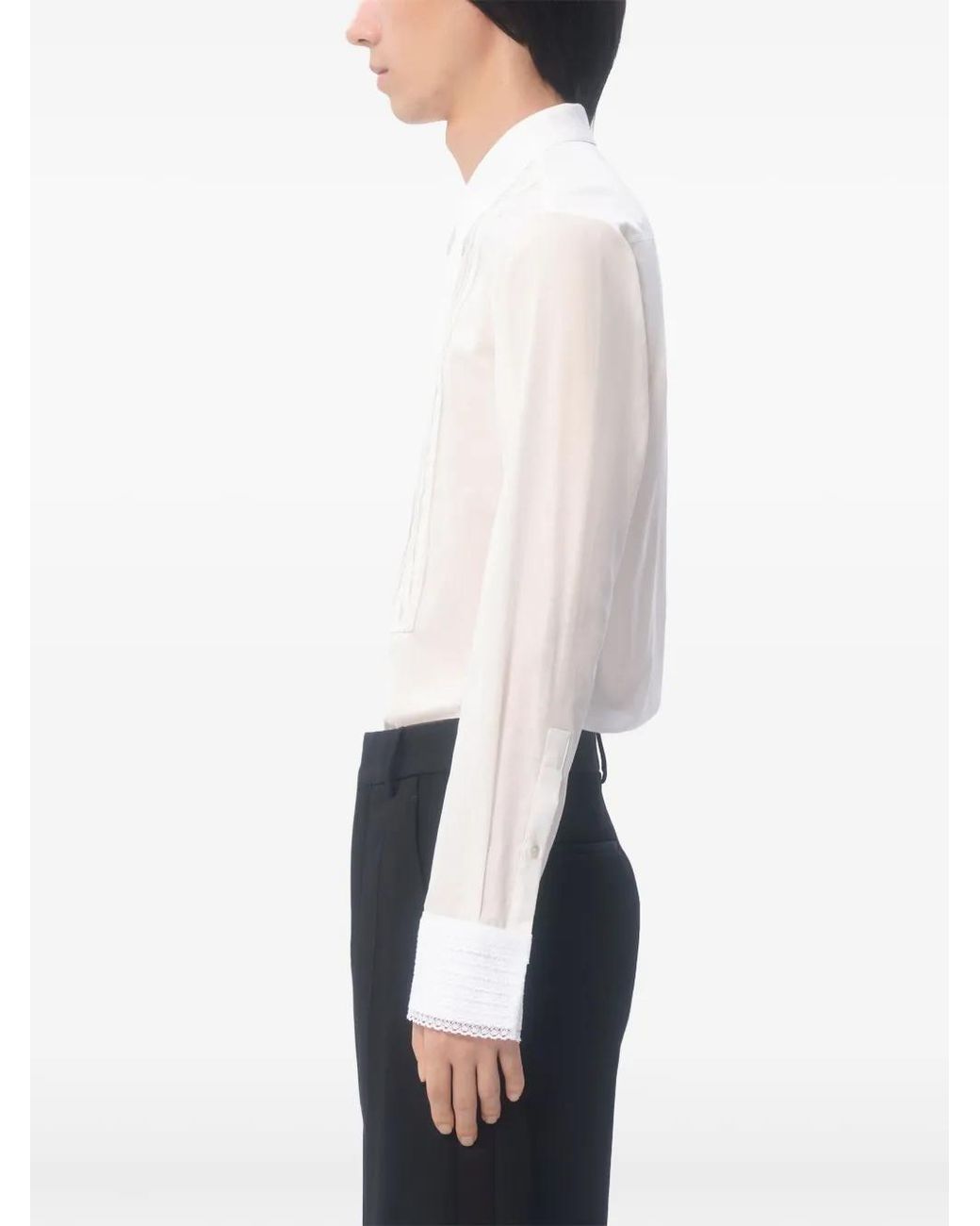 Valentino Garavani White Cotton Shirt for men