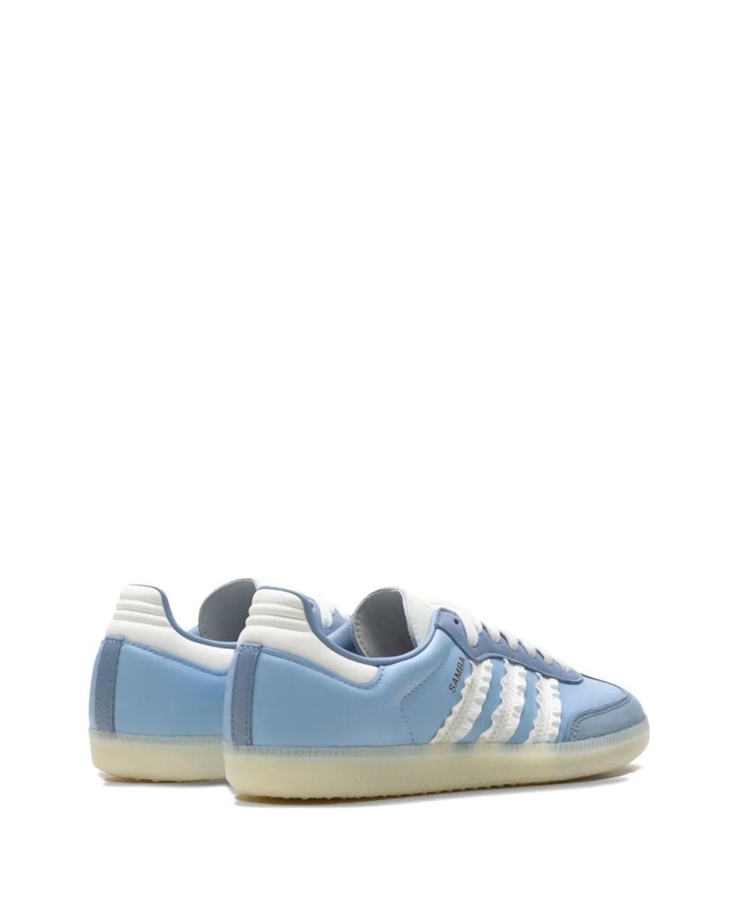 adidas gazelle silver green womens Men's adidas Samba Xlg 'Blue White Gum' 10.5 main image 0