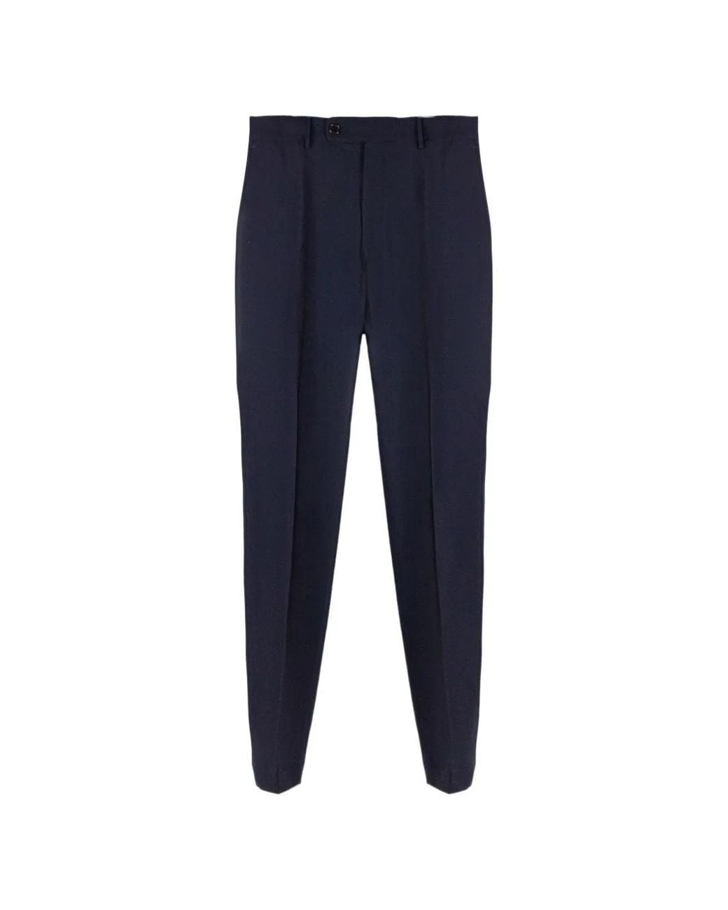Incotex Blue Button Welt Pockets Trousers for men