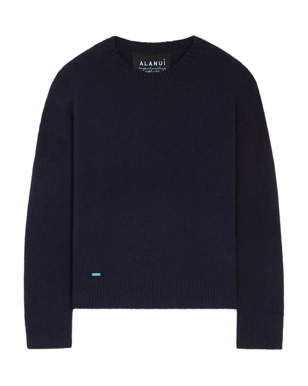 Alanui Blue Crew-Neck Sweater