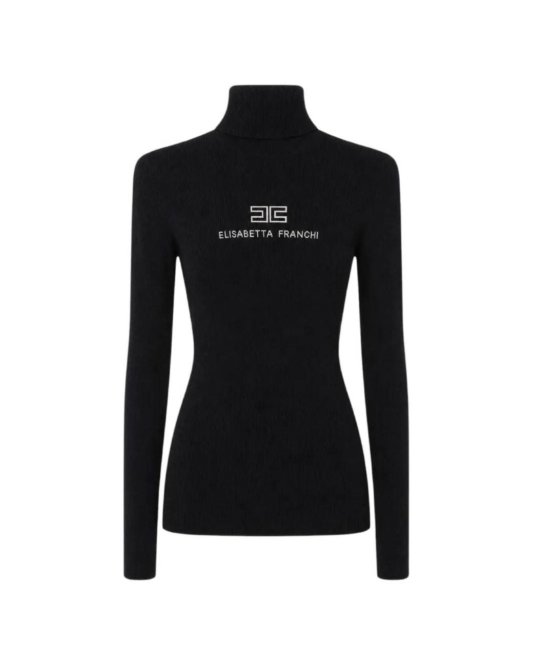 Elisabetta Franchi Black Sueter