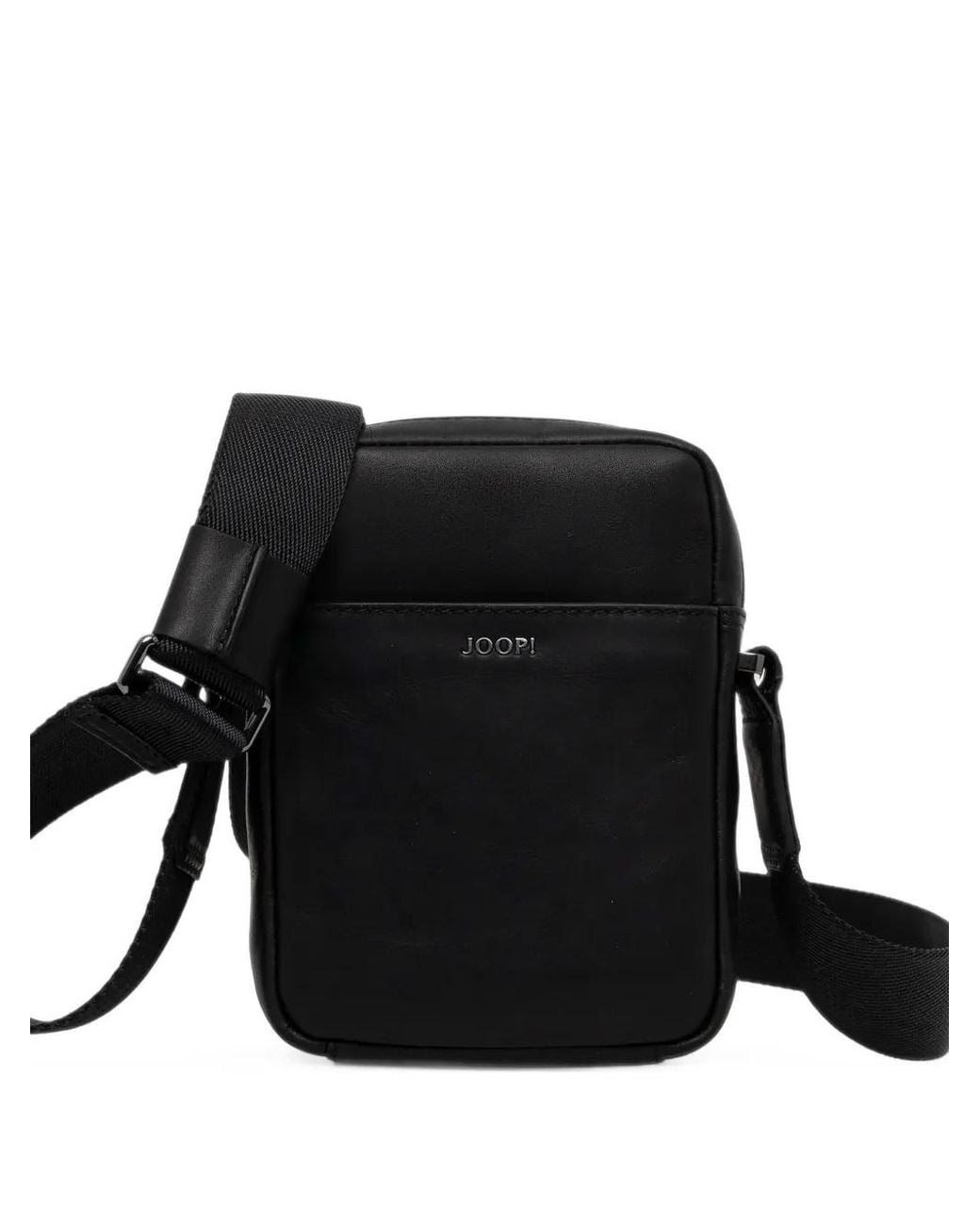 Joop! Black Sacoche En Cuir À Plaque Logo for men
