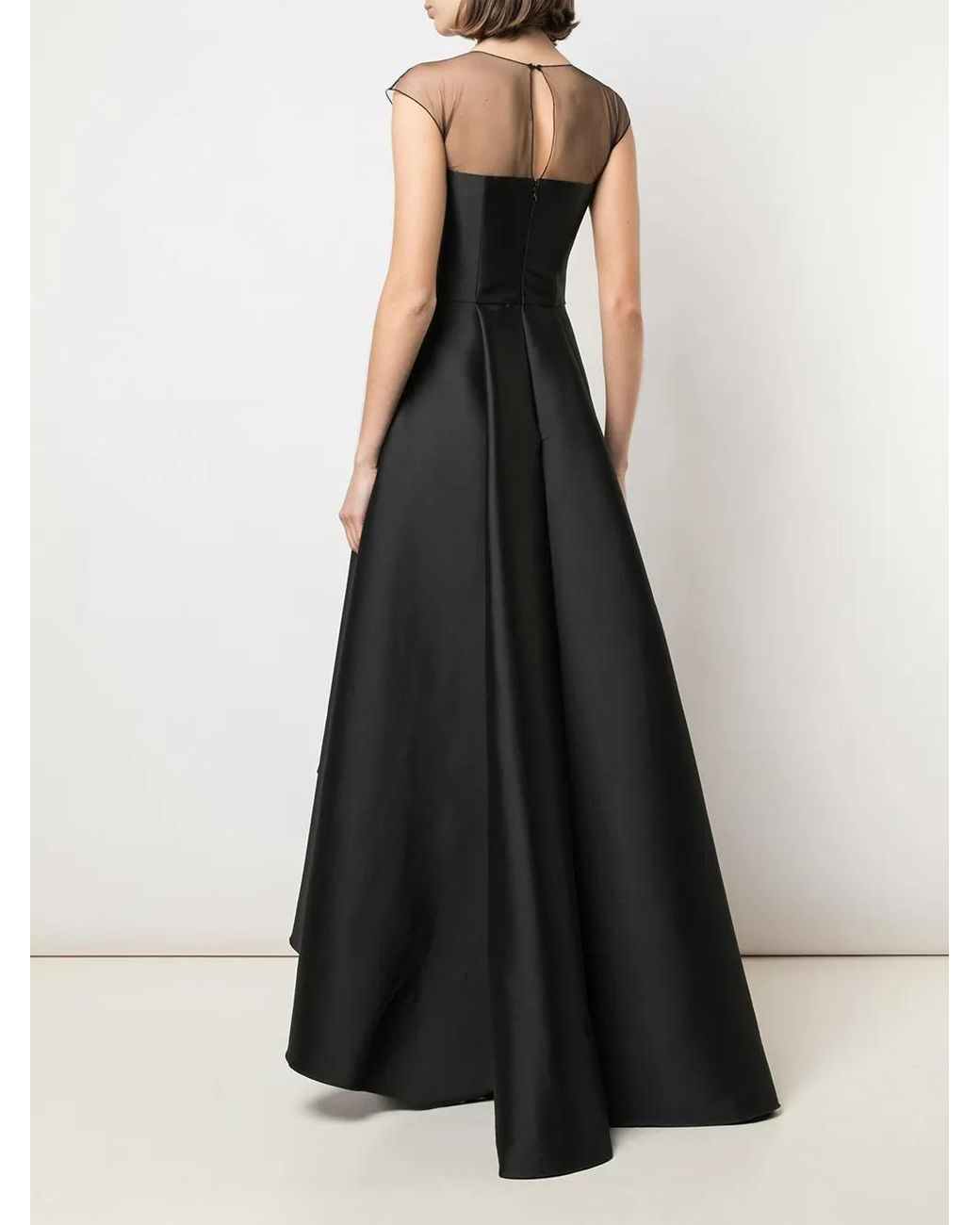 Sachin & Babi Black Blakely High-Low Gown