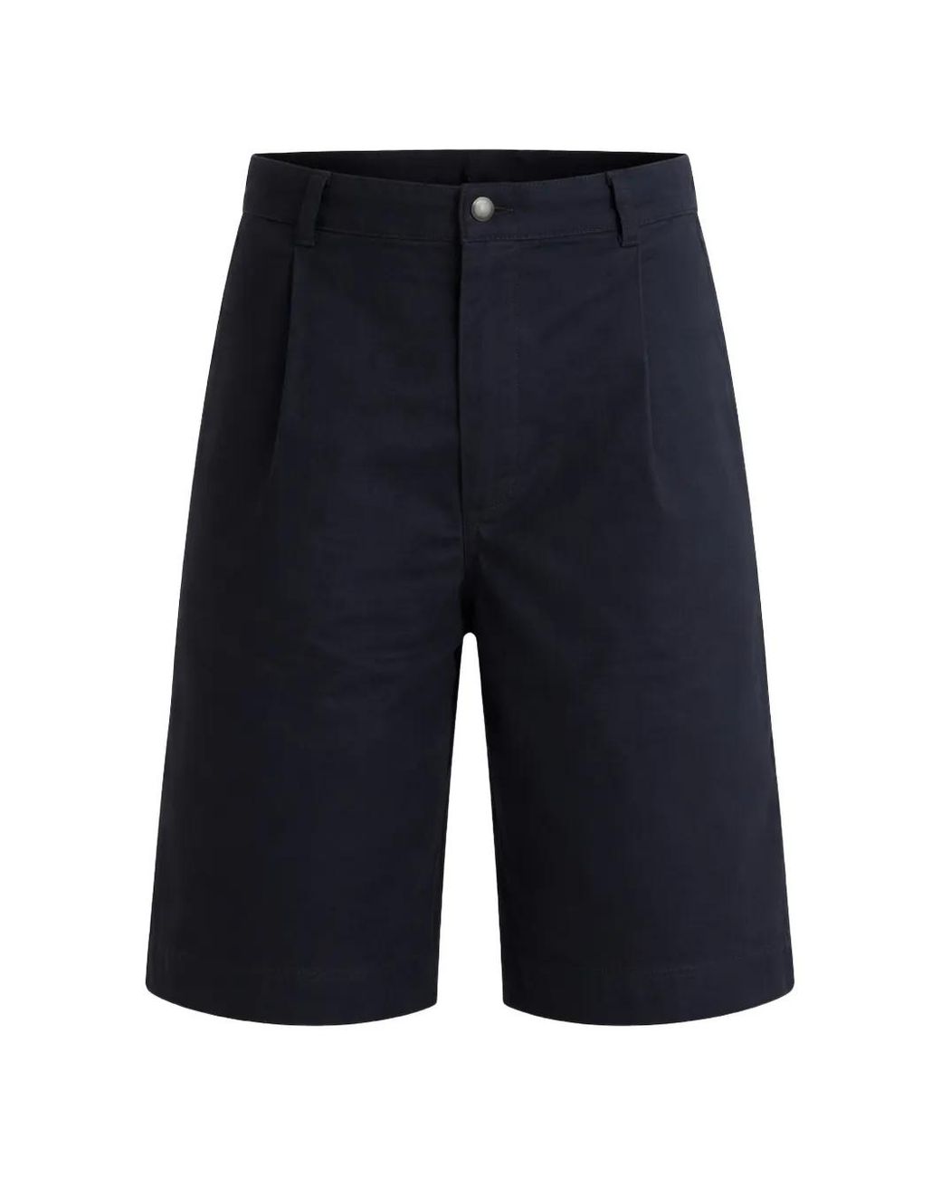 DARKPARK Danny Geplooide Shorts in het Blue voor heren