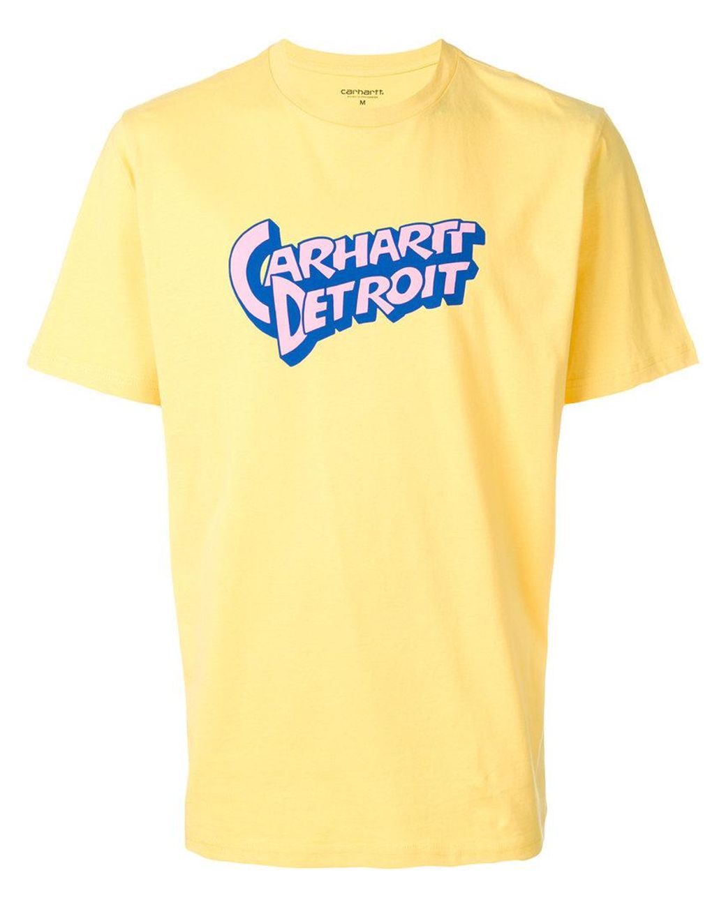 Carhartt Cotton Doctor Detroit T-shirt in Yellow & Orange (Yellow) for Men  | Lyst