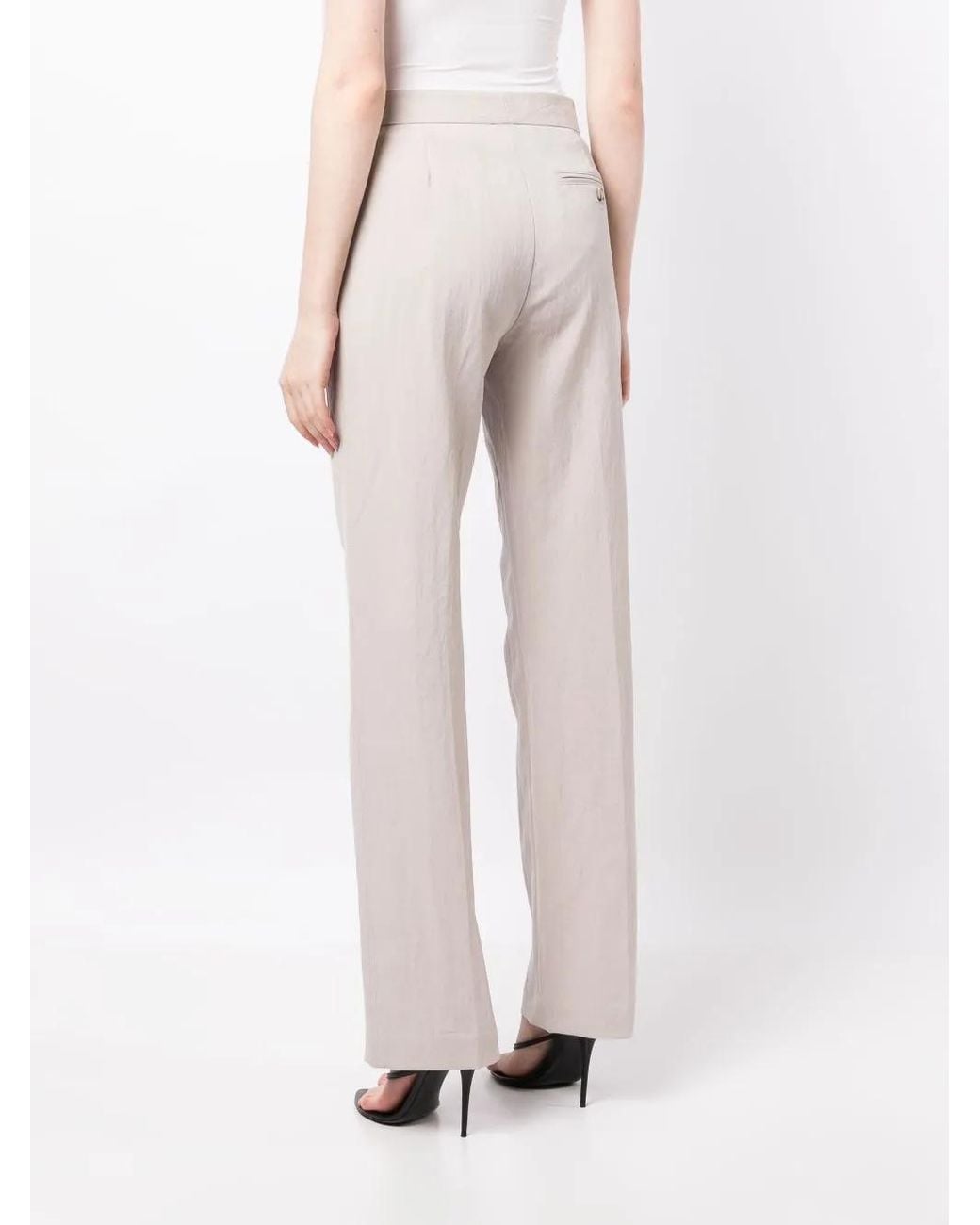 3.1 Phillip Lim Pink High-Waist Tailored Trousers