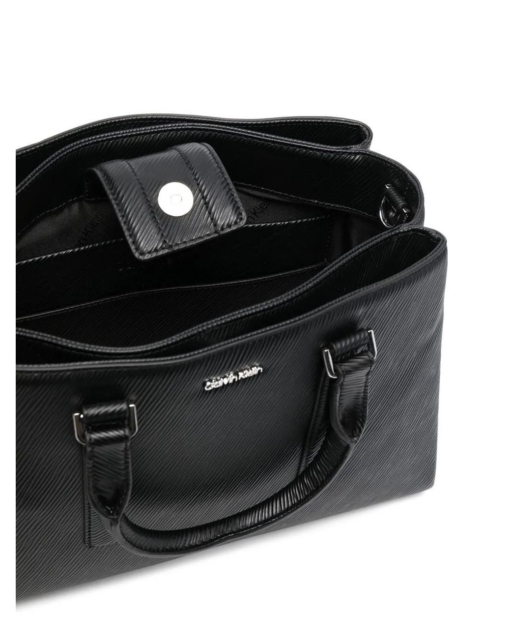 Calvin Klein Black Tote Bags