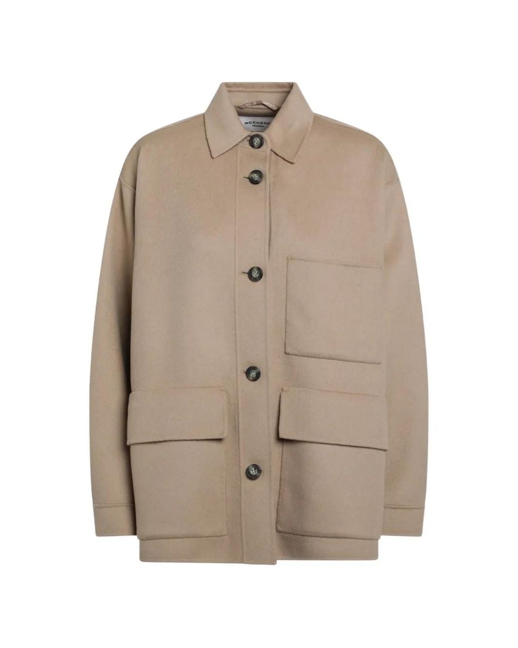Weekend by Maxmara Natural Multi-Pocket Coat