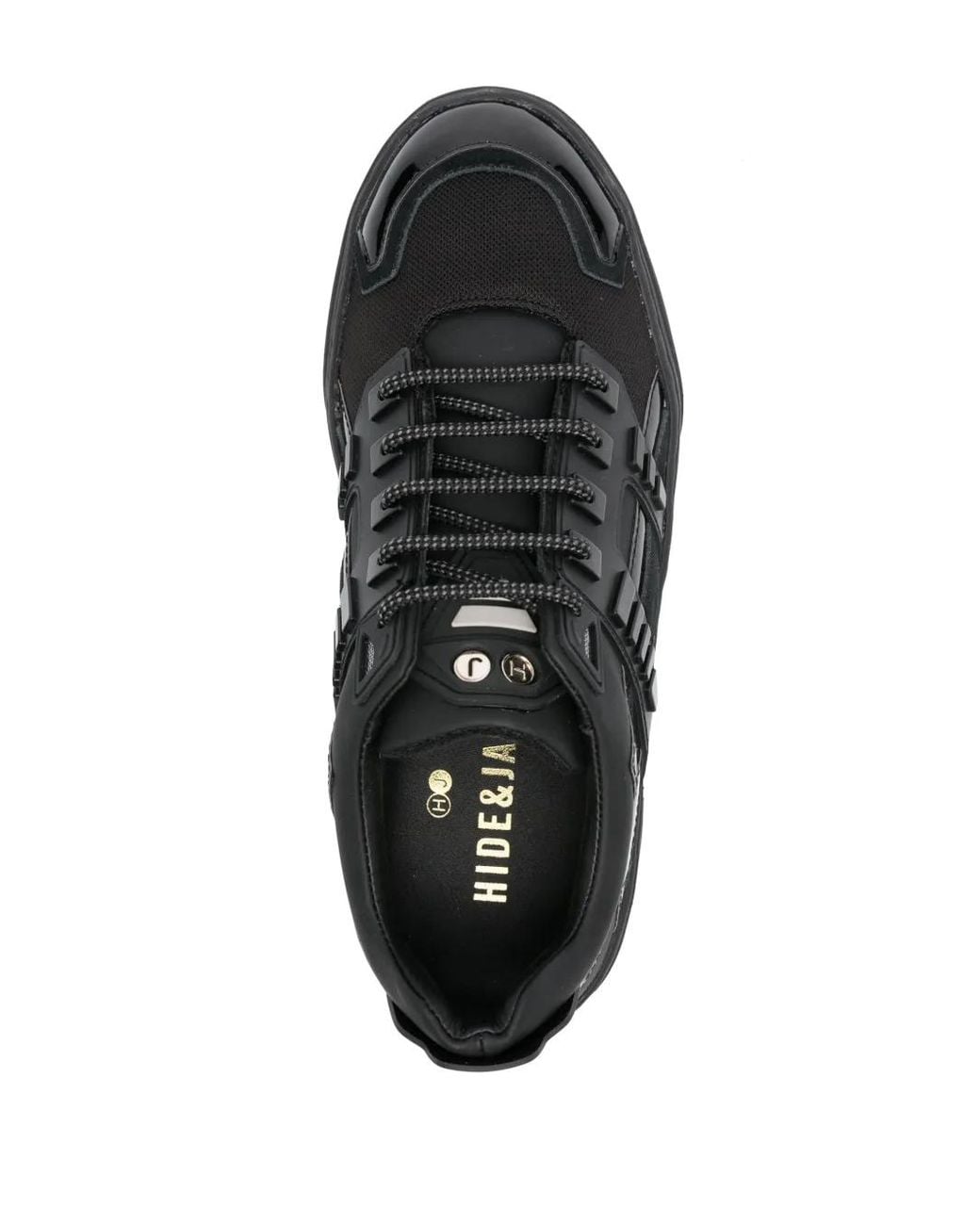 Baskets Mini Silverstone HIDE & JACK en coloris Black
