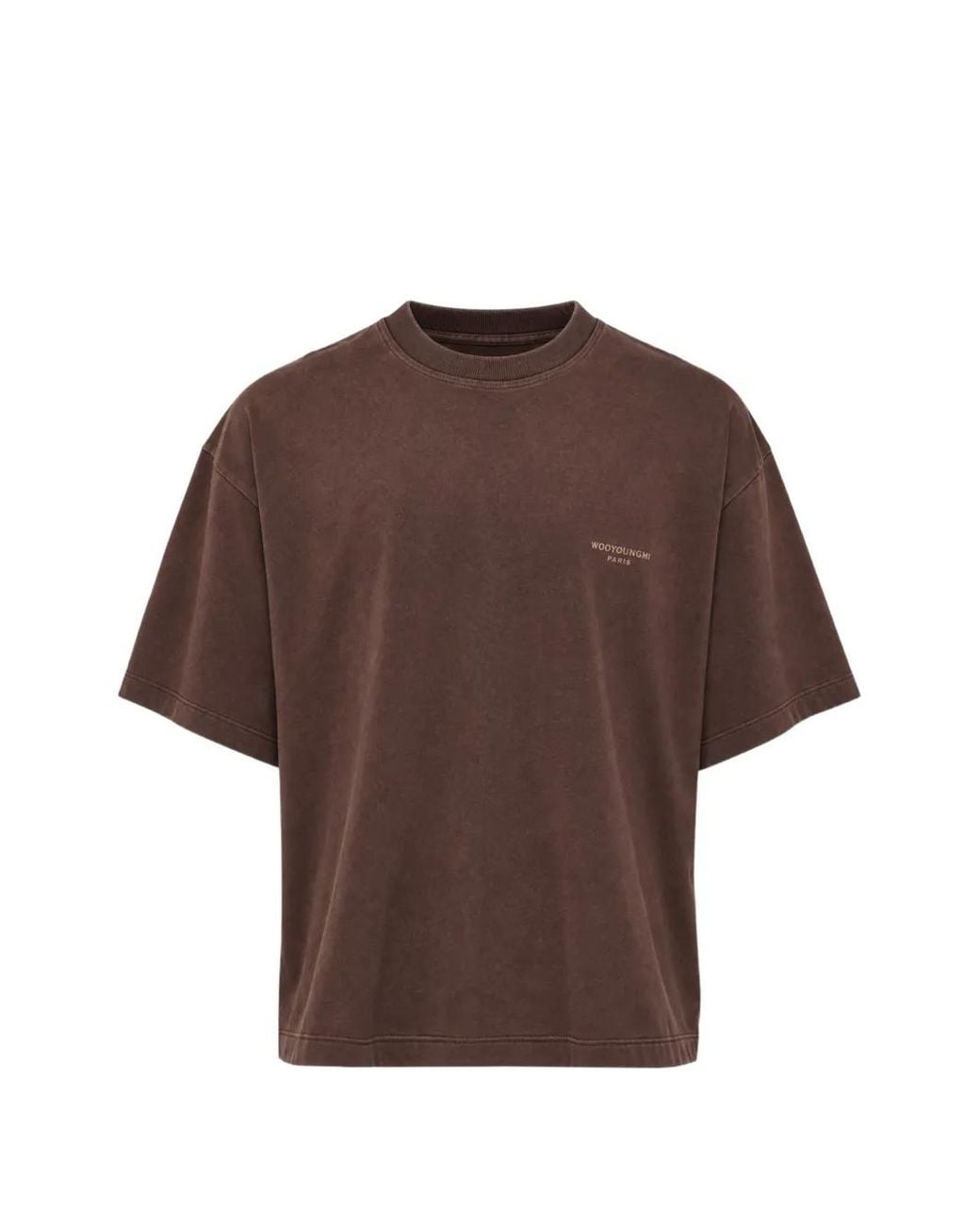 Wooyoungmi Brown Vacances D'Hiver Oversized T-Shirt for men