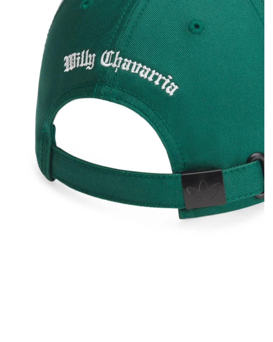 Willy Chavarria Green Logo-Embroidered Baseball Cap for men