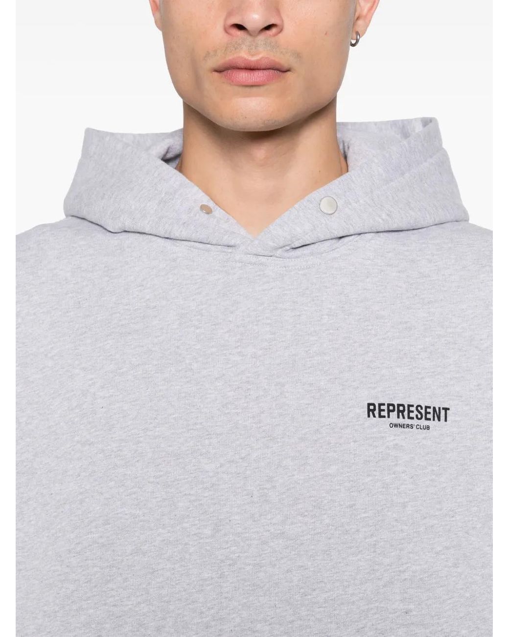 Represent White Sweaters for men